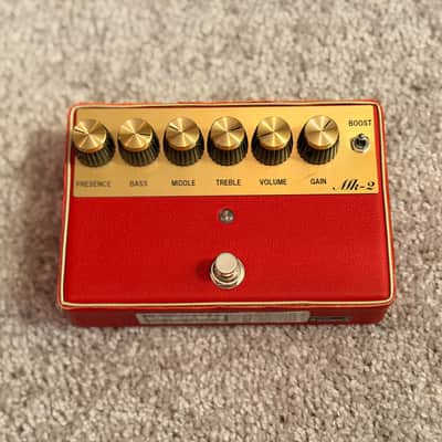 Shin's Music Mk-2 Overdrive/Preamp - Red Tolex image 2
