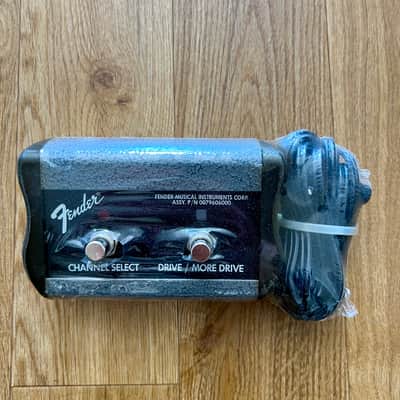 Fender 2-Button Channel/Reverb Footswitch with 1/4" Jack 2010s - Black (099-4056-049) image 1
