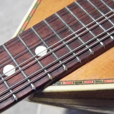 fine vintage MIGMA all solid luthier Wunderlich quality 8string bowlback MANDOLIN Germany image 22