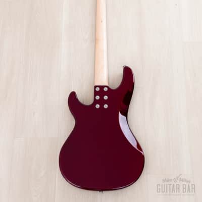 2025 G&L SB-2 PJ Electric Bass Guitar Ruby Red Metallic w/ CoA, Leo Fender image 3