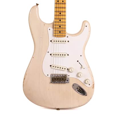 Fender Custom Shop Eric Clapton Stratocaster Journeyman Relic Masterbuilt Todd Krause Aged White Blonde image 2