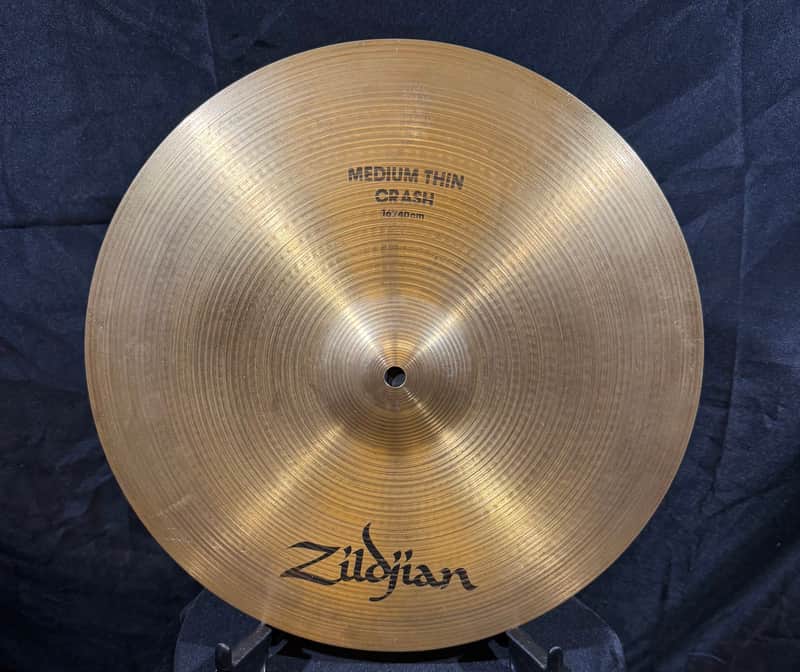 Zildjian A VINTAGE 16” Medium Thin Crash Cymbal image 1