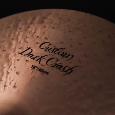 Zildjian 16" K Custom Dark Crash (970g) - USED image 3