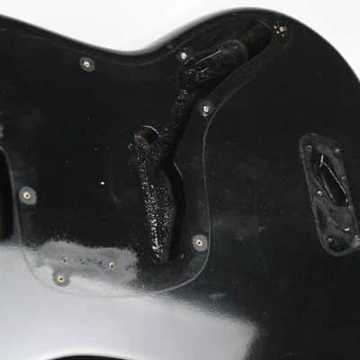 1977 Vintage Fender Musicmaster Bass Original Black Finish BODY ~CLEAN~ USA 1970s image 15