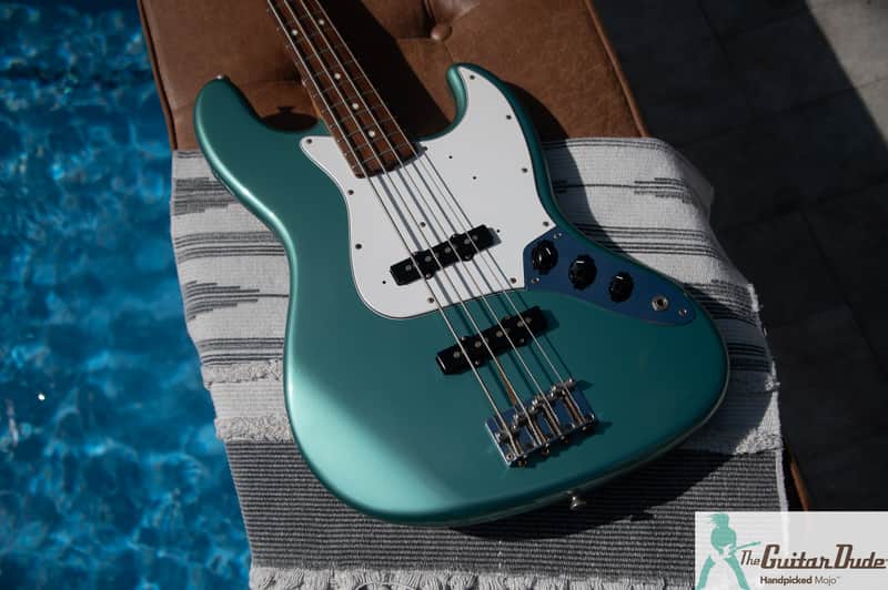 Fender FSR Limited Edition JB-62 OTM (Ocean Turquoise Metallic) '62 Jazz Bass Reissue - Pro Set Up w Perfect Frets/Action/Intonation! image 1
