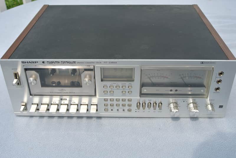 Exc Working Sharp RT-3388A Computer Controlled Cassette Tape Recorder Deck image 1