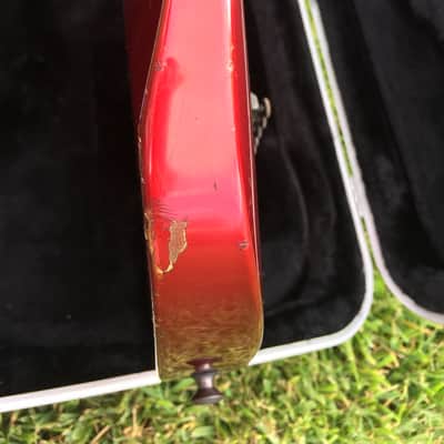 Hamer Chaparral Custom 1988 Candy Apple Red Great Neck All Original image 7