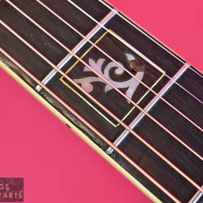 Vintage 1939 Gibson L-7 "Advanced Model"  X-braced, Picture Frame Inlays, Original Case! image 9