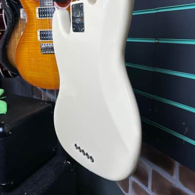 Fender American Standard Jazz Bass V Olympic White 2010 5-String Electric Bass image 13