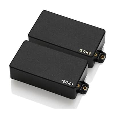 EMG ZW Zakk Wylde Signature Pickup Set - Black w/Long Shaft Pots image 1