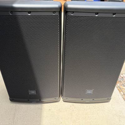 JBL 2 (two) JBL EON612 2-Way 1000-Watt 12" Active Loudspeakers 2010s - Black 2024 - Black image 3