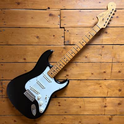 Fender Custom Shop Jimi Hendrix Voodoo Child Stratocaster Journeyman Relic 2024 Black image 2