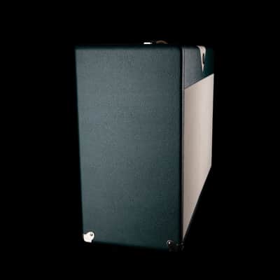 Pre Owned 2007 Divided By 13 FTR37 Green/Cream Guitar Amp Head And 2x12" Cab with Footswitch and Covers image 11