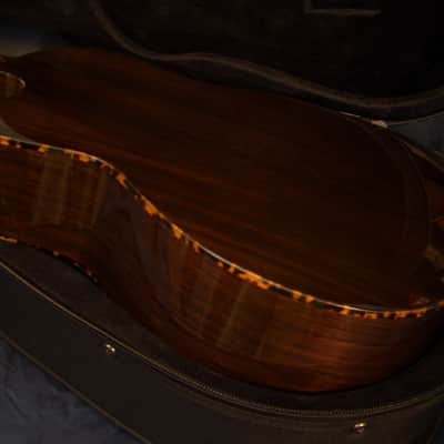 Sale, LAST ONE!!! Cafe Americain Renata Gypsy Jazz Guitar, From France, Strikingly Beautiful image 11