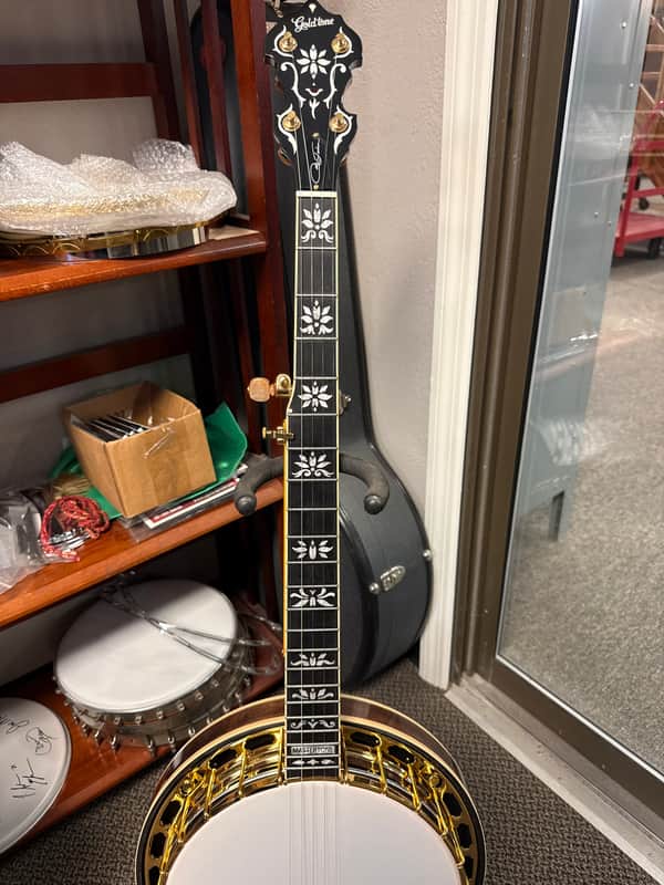 Gold Tone OB-3CJ Carl Jackson Ruby Pearl Signature Mastertone Banjo - Pre-Order image 1