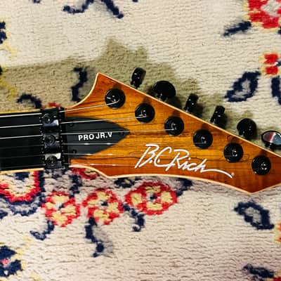 2004 B.C. Rich Exotic Pro JR V - Spalted Maple w/ SKB Flight Case image 13