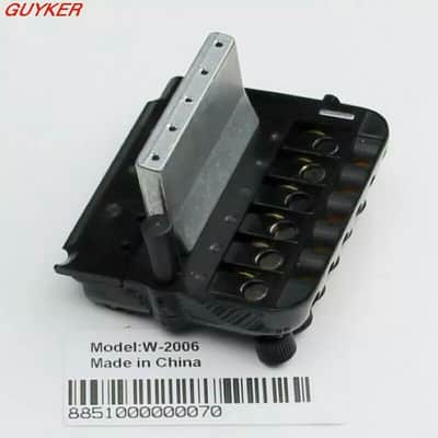 GUYKER  6 String Tremolo Bridge Tailpiece for Headless Guitar image 3