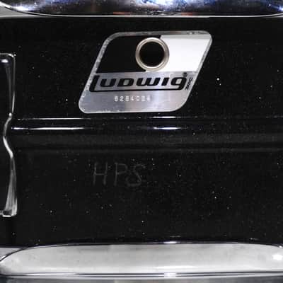 Ludwig 14” x 5” Acrolite in Galaxy Sparkle ‘Blackrolite’ 6284024 90s image 8