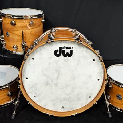 DW Collectors Series Cherry/Spruce 4-Piece Shell Pack image 1