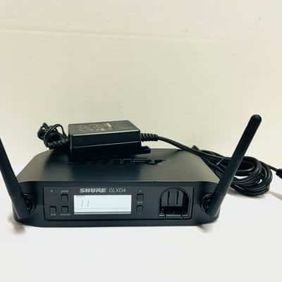Shure GLXD4=-Z2 GLXD4 Digital Wireless Receiver with Shure PS42US AC Adapter Power Supply for GLXD GLX-D GLXD14 Vocal Mic Guitar Instrument Systems 2400-2483.5MHz image 3