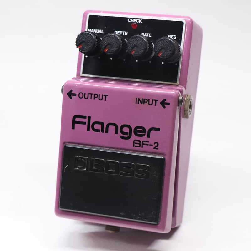 BOSS BF-2 Flanger Made in Japan Silver Screws Early Model | Reverb