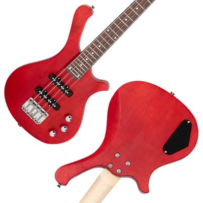 🎸SHORT SCALE "Warstick" Style Electric Bass Guitar +Rosewood Fretboard +Cable!🎸 image 3