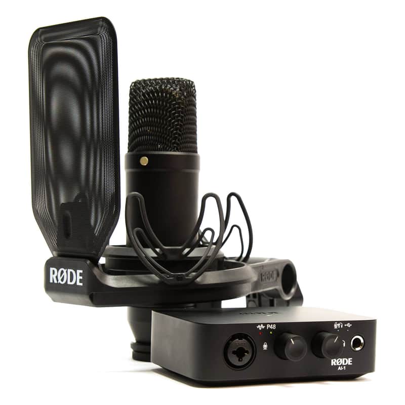 RODE NT1-AI1 Complete Studio Kit with NT1 Microphone and AI-1 | Reverb