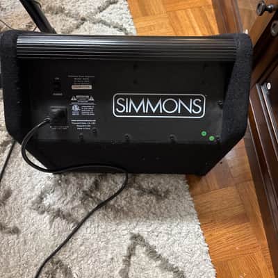 Simmons DA50 Electronic Drum Set Monitor 2010s - Black image 2