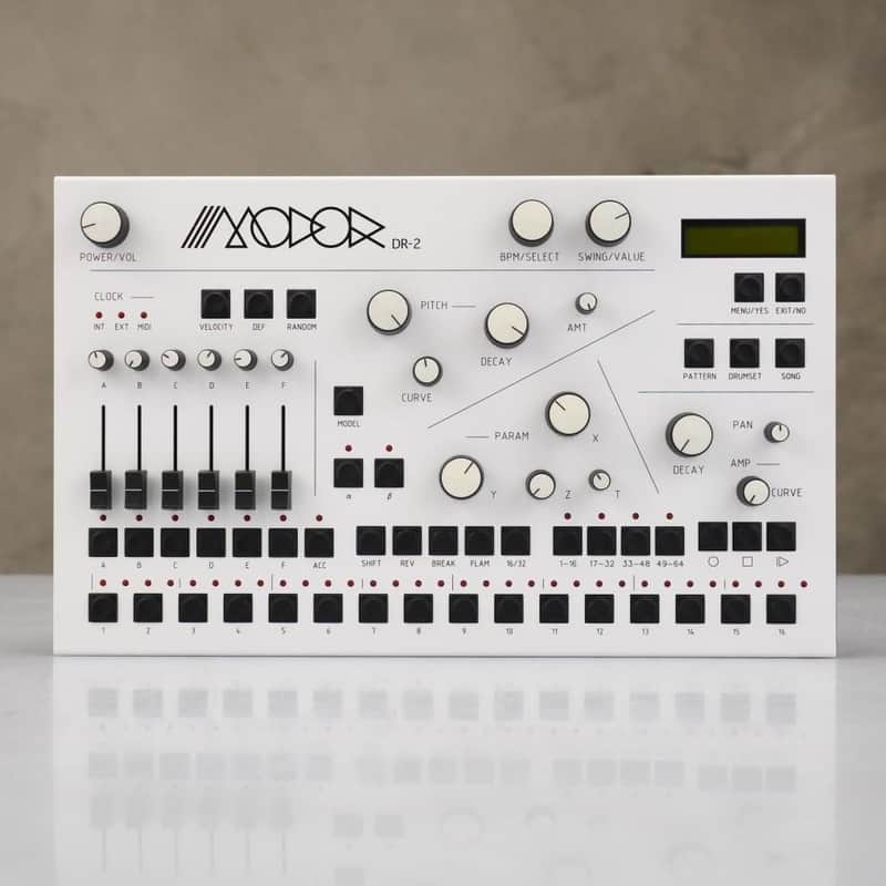 Modor DR-2 Digital Drum Synthesizer w/ Box #58732 image 1