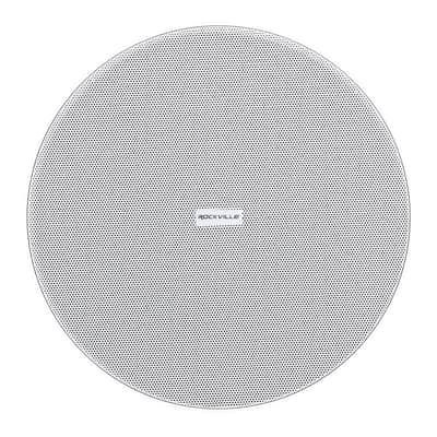 Rockville PEN-80T WHITE 8" 70V 40W Hanging Pendant Speaker Commercial/Restaurant image 4