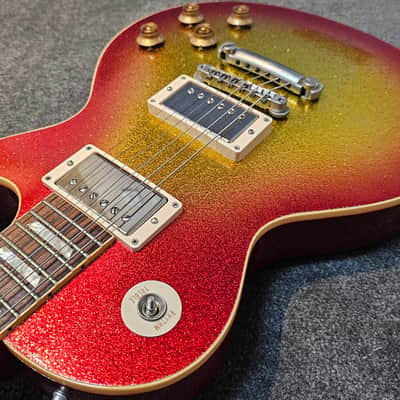 Gibson Custom Shop Les Paul Standard - Sunburst Sparkle - Mint image 11