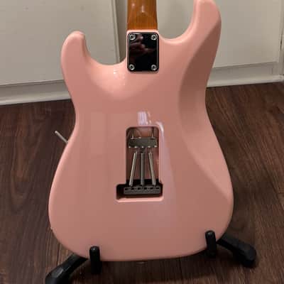 Suhr Custom Classic S SSS with Roasted Maple Neck and Fretboard in Shell Pink image 4
