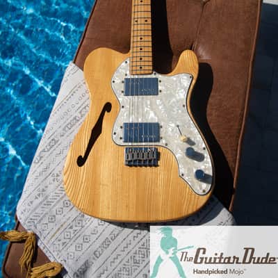 1976 Greco Spacey Sounds TE500N - (TE-500) Telecaster Thinline Clone - Ash Body - Made in Japan - PRO SET UP w Perfect Frets/Action/Intonation! image 1
