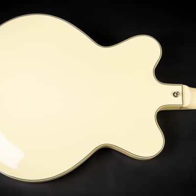 2018 Duesenberg Fullerton CC - Vintage White | German Semi-Hollow Thinline Tremolo P90 Pickup PLEK | CoA OHSC image 11