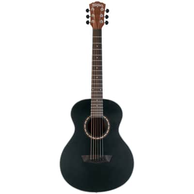 Washburn Apprentice G Mini 5 Acoustic Guitar - Black Matte image 2
