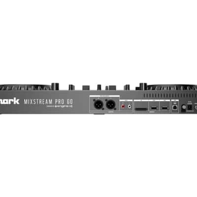 Numark Mixstream Pro Go Battery Powered Standalone Controller + Soft Case + 2x XLRs image 4