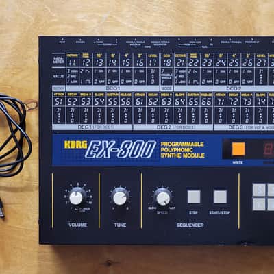 Korg EX-800 1984 - Black image 8