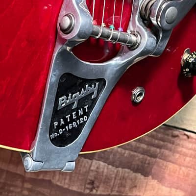 Gibson ES-335TD with Bigsby 1961 - Cherry image 17