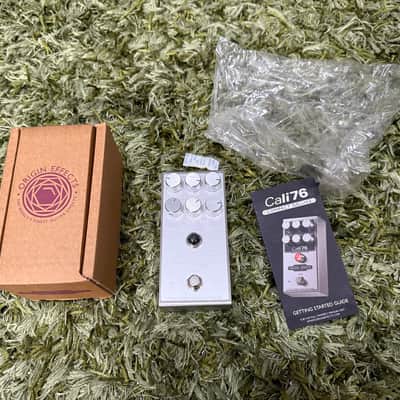 Origin Effects Cali76 Compact Deluxe Compressor Limited Edition - 10th Anniversary 2022 - Laser Engraved Silver image 1