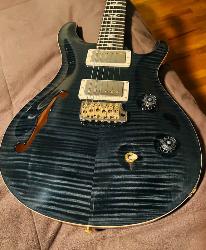 PRS Custom 24 Semi-Hollow Flame Maple Neck image 1