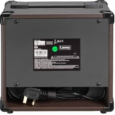 NEW 2023 Laney LA15C 15-Watt 2x5" Acoustic Guitar Combo - Brown image 3