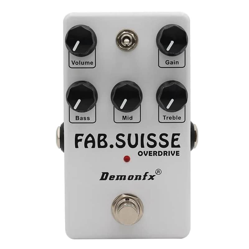 Demonfx FAB SUISSE Overdrive & Gate High Quality Pedal Guitar Effect Pedal NEW! image 1