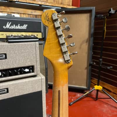 Fender Custom Shop Limited Edition Heavy Relic El Diablo Stratocaster with Maple Fretboard 2016 Wide Fade 2-Color Sunburst image 4