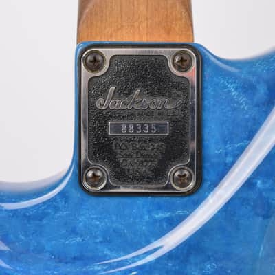 Jackson Limited Edition 88 USA Custom Shop 1988 Blue Jean image 9