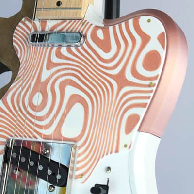 The "Optimized Illusion" by Cowtown 3D Prints - The Optimal Electric Guitar, 3D printed with Real Wood and Carbon Fiber image 3