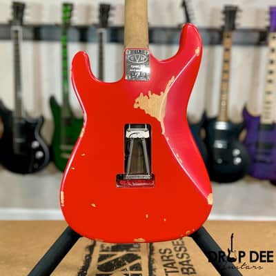 EVH Frankenstein Relic Series Electric Guitar w/ Bag - Red image 11