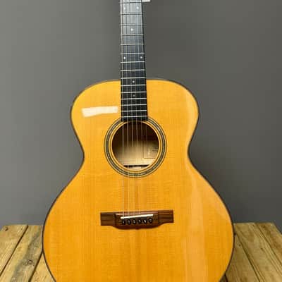 circa 1980's Ehlers Natural Acoustic Guitar image 3