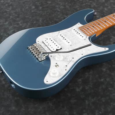 Ibanez AZ Prestige 6 String Electric Guitar w/Case - Ice Blue Metallic (AZ2204ICM) image 9