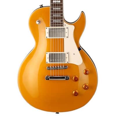 Cort CR200 Single Cutaway Solid Body Gold Top image 2