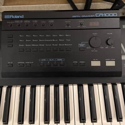 Roland CR-1000 Digital Drummer 1970s - Black